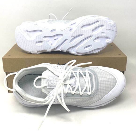 💖MEGA SALE💖NIKE WOMEN'S  CV1772 101 REACT LIVE White-pur Platinum  Running - Picture 2 of 12